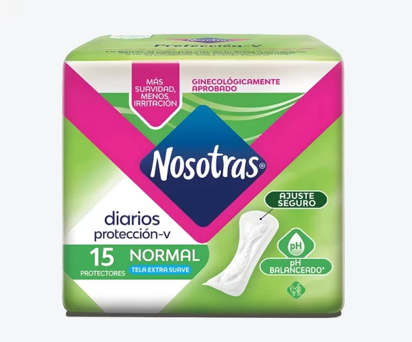 Protectores diarios normal x15UND Nosotras