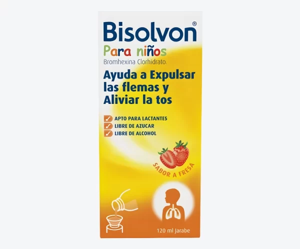 Bisolvon niños jarabe 120ml Sanofi
