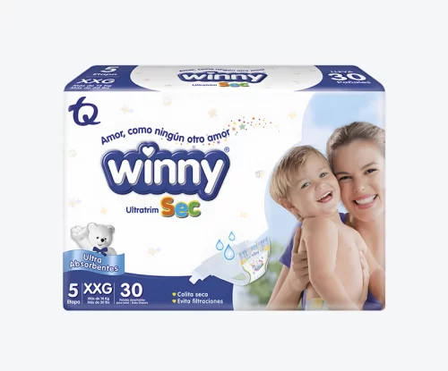 Pañal Winny Sec etp 5 x30und